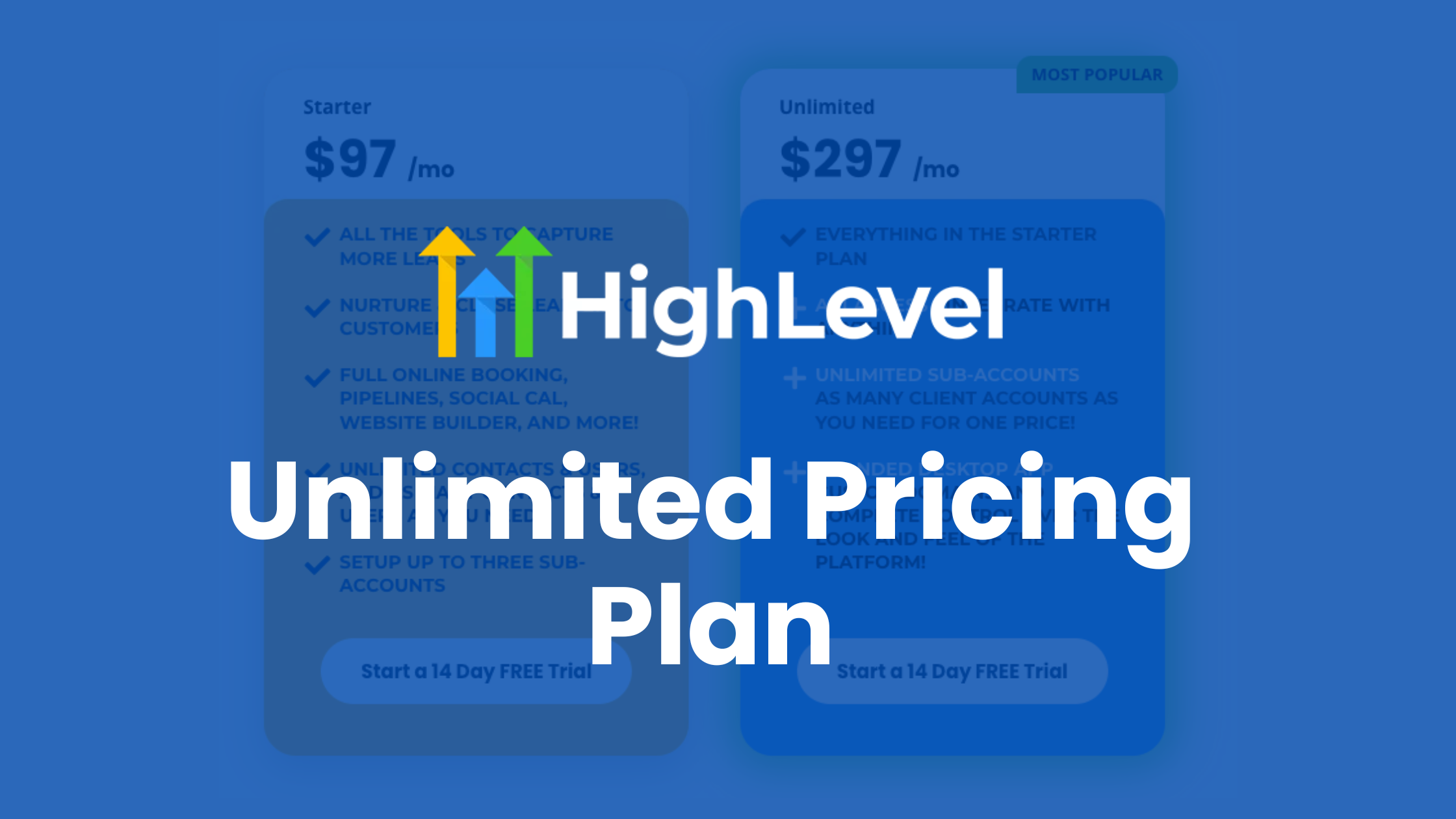 Introducing HighLevel’s Unlimited Pricing Plan